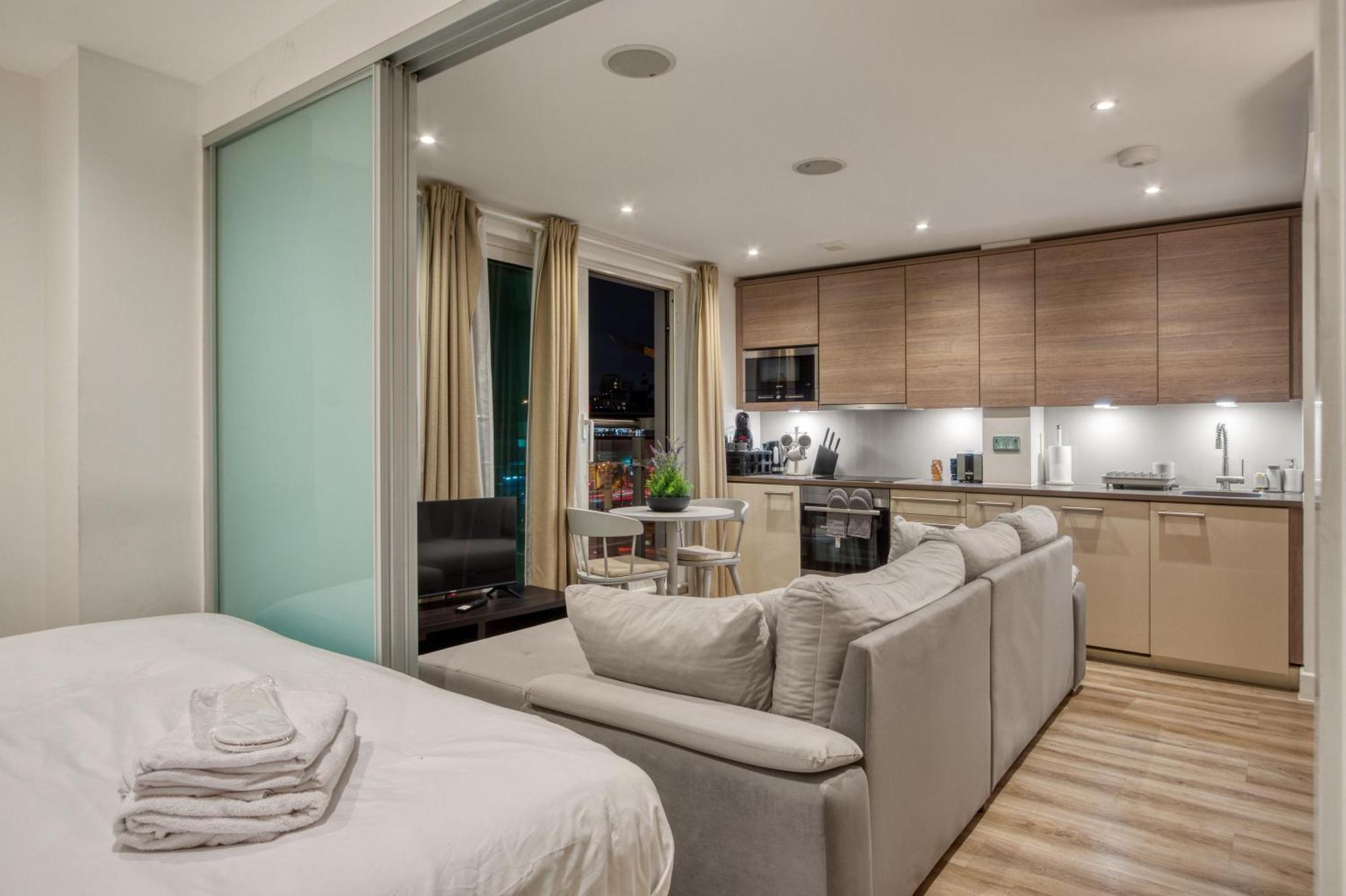 Appartement Stunning 1 Bed With Ac Next To Vauxhall Station
