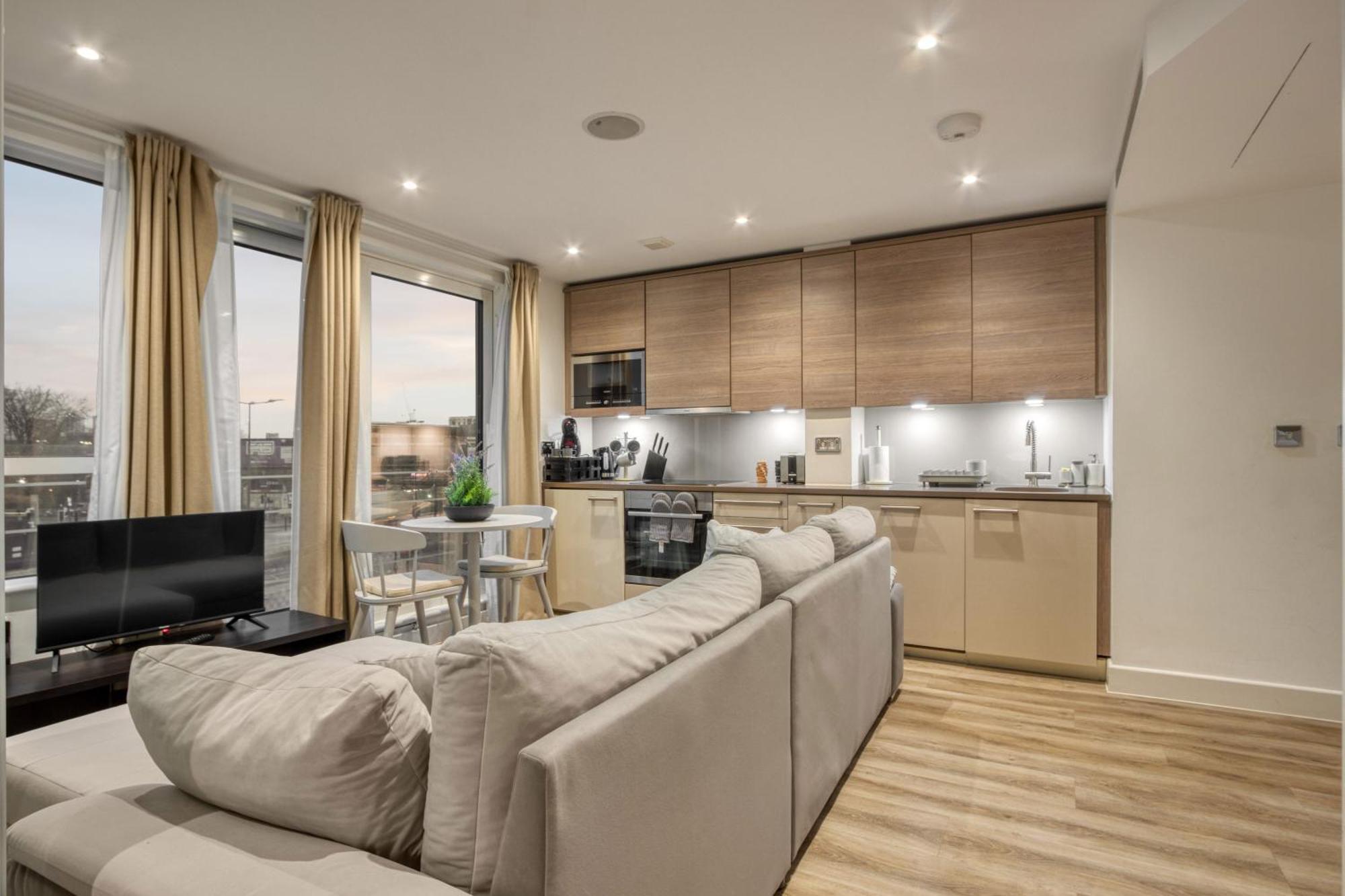 Stunning 1 Bed With Ac Next To Vauxhall Station Appartement Londres